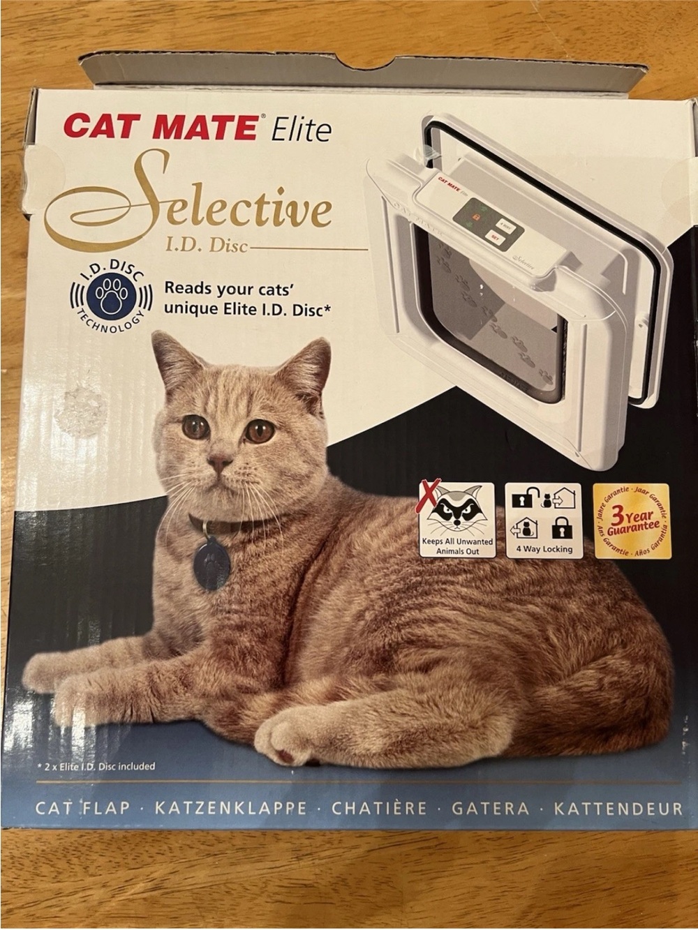 Cat Mate "Elite" 306W Super Selective Electronic Cat Doors New Open Box